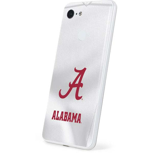 University of Alabama White Jersey Google Pixel 3 Skin